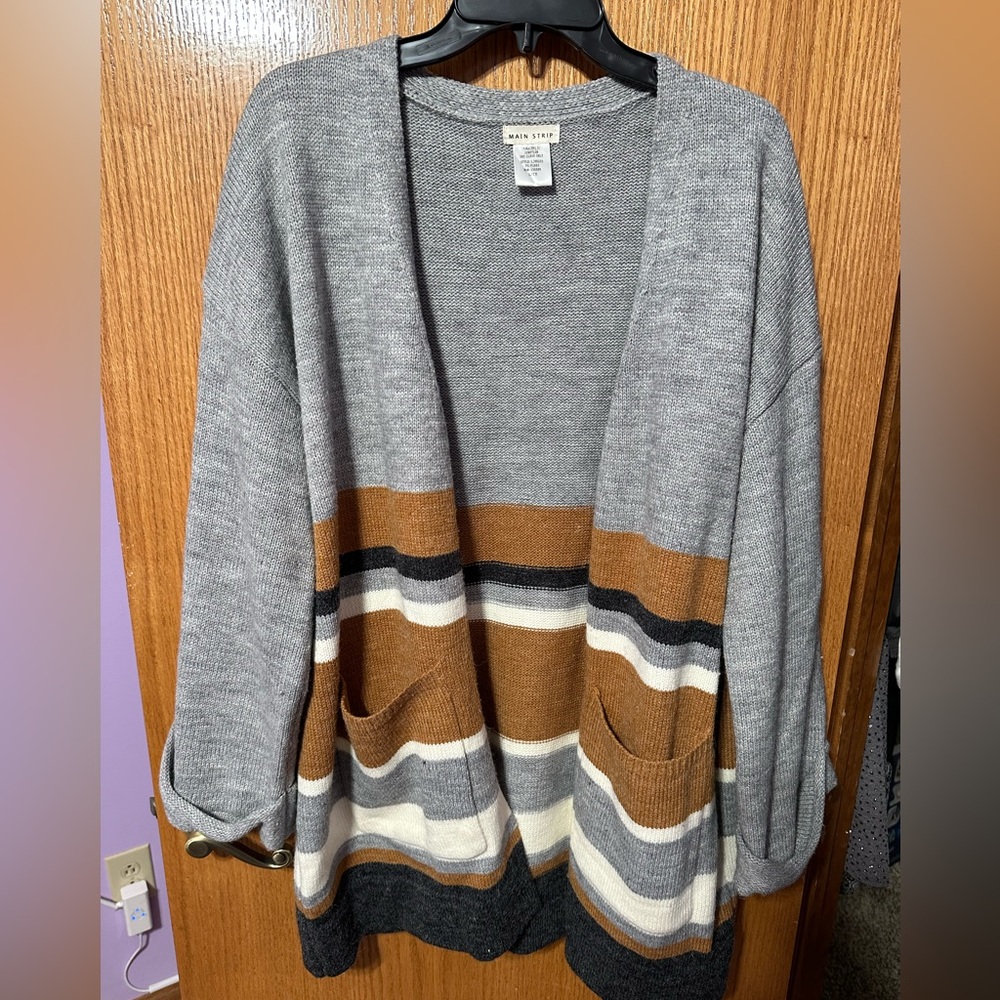 Striped Cardigan